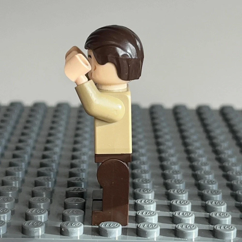 LEGO Star Wars Resistance Officer Minifigure Tan Uniform Brown Pants Headset